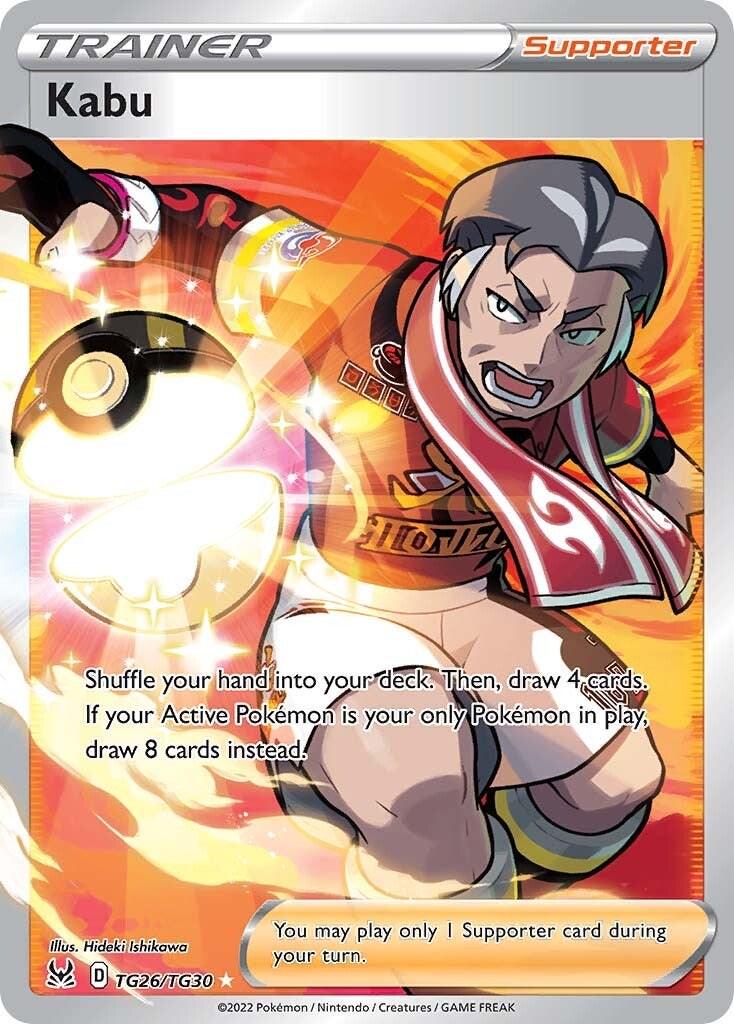 Lost Origin Kabu Pokémon card